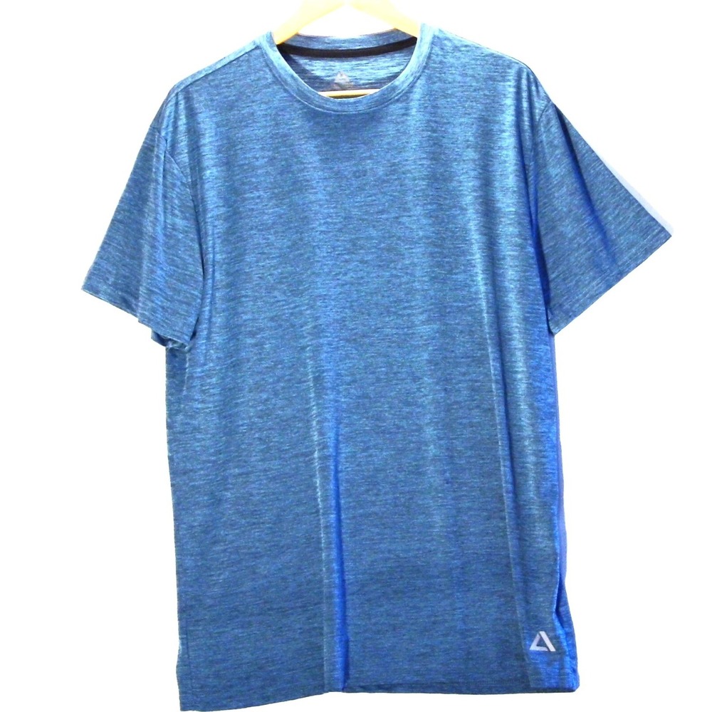 Tev-One Blue One Wick Crew Neck Short Sleeve Athletic,Comfort,Sports SZ L